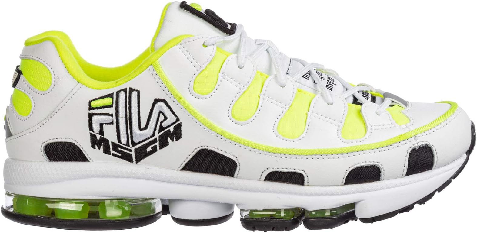 MSGM Men Fila Silva Sneakers Bianco