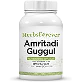 Herbsforever Amritadi Guggulu Traditional Ayurvedic Formulation 90 Vege Capsules