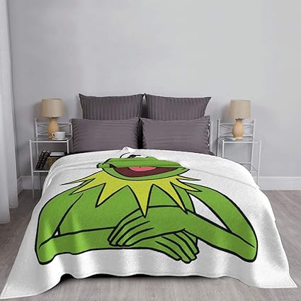 Amazon Co Jp カーミット カエル 毛布 ブランケット シングル セミダブル 大判 軽量 暖かい ふんわり 洗える おもしろい おしゃれ かわいい アニメ キャラクター 四季通用 3種類のサイズ展開 ホーム キッチン