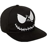 Disney Mens Disney The Nightmare Before Christmas Baseball Cap, Jack Skellington Snapback Hat for Men