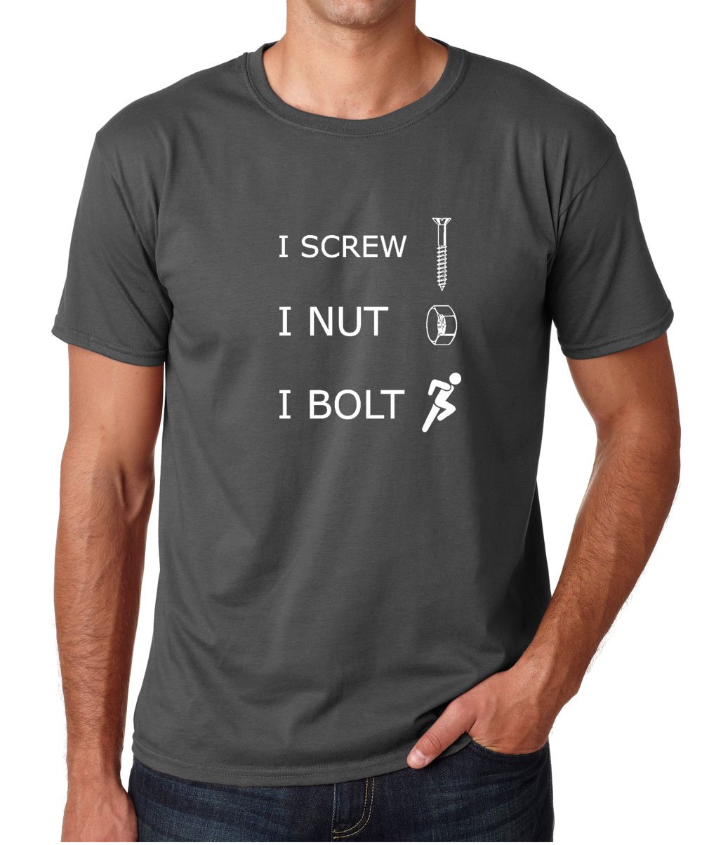 I Screw I Nut I Bolt Funny Mechanic Gifts Funny Racing Premium T Shirt