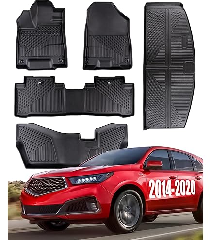 まっとけーき Amazon.com: WeatherTech Custom Fit FloorLiners for Acura MDX