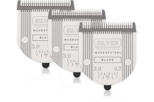 Sodaer 5 in 1 Replacement Blades Compatible with Wahl Bravura .Chromado，Creativa，Figura Dog Clippers for Dogs Grooming-(3PC)