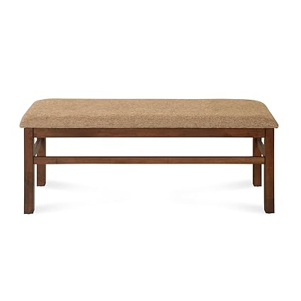 @home by Nilkamal Jewel Dining Bench (Walnut)