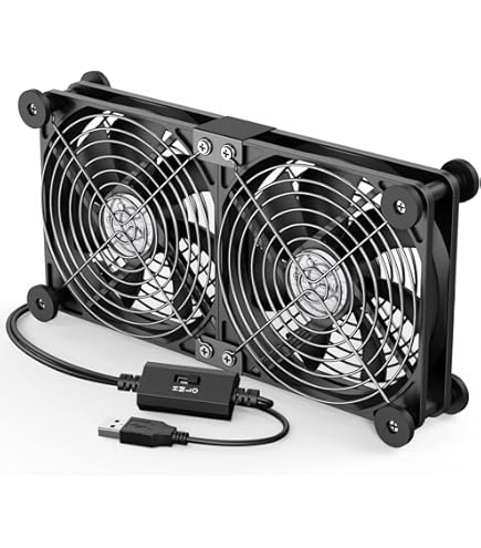 Ventilateur De Refroidissement USB 5 V Avec Régulation De Vitesse En