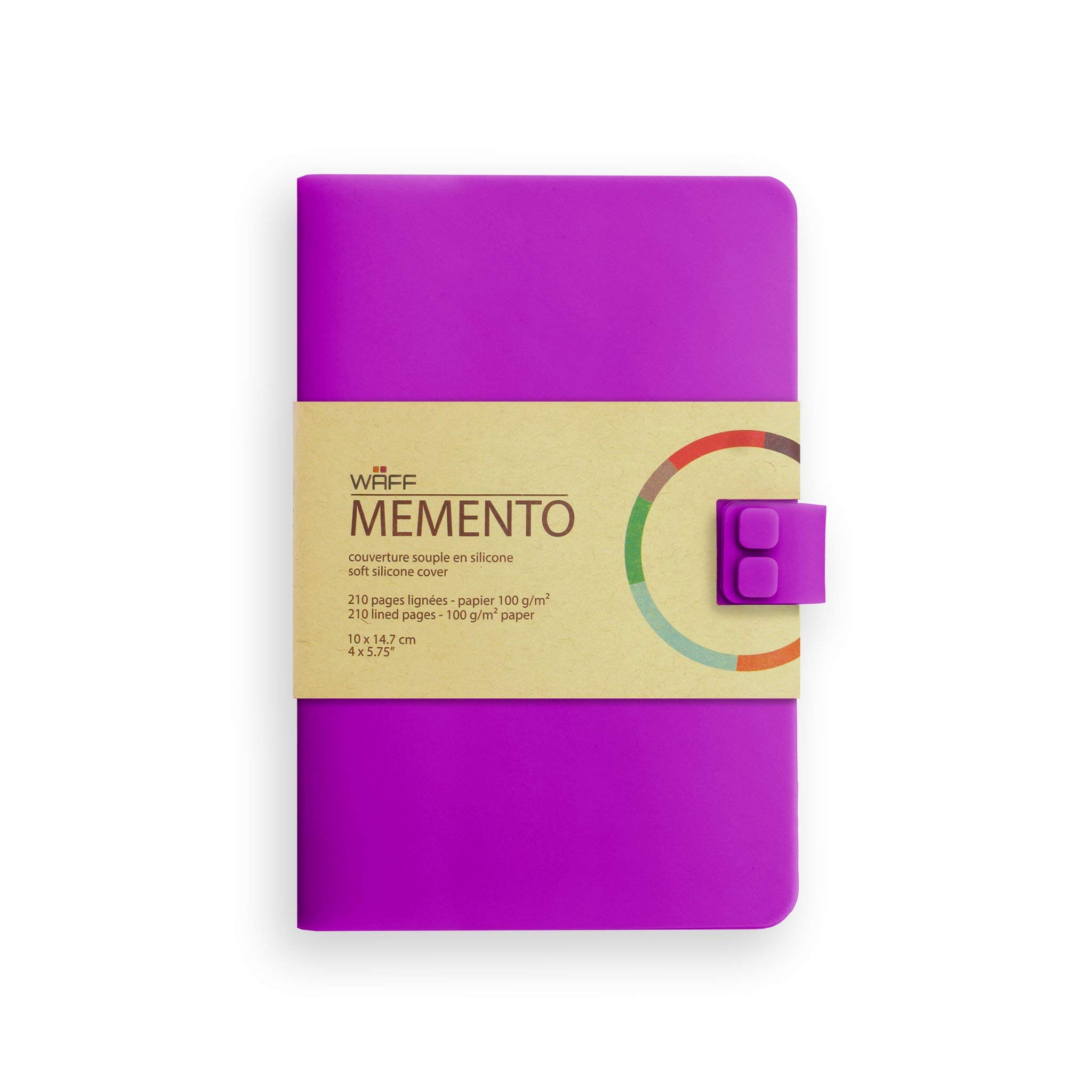 WAFF Memento Notebook – Creative M Vibrant Purple