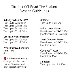 TireJect 5-in-1 Off-Road Tire Sealant - Gallon Kit