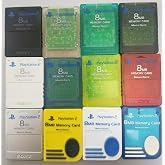 PlayStation 2 Memory Card (8MB) - Random Color (Renewed)