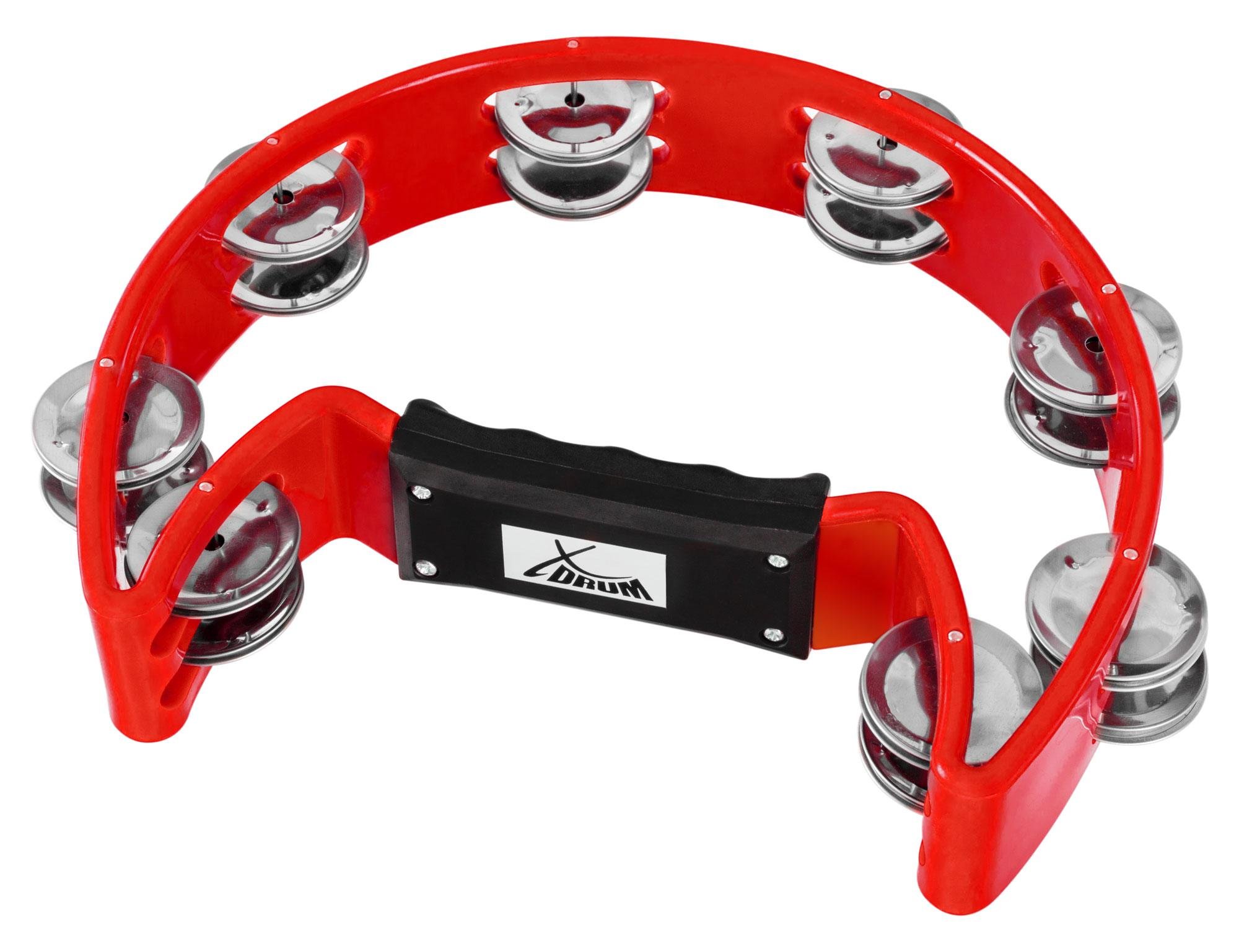XDrum TM-1 RD Hand Tambourine Red