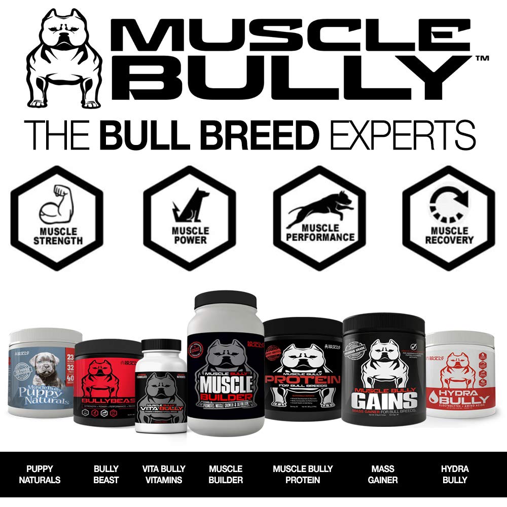 Vita Bully Vitamins for Bully Breeds Pit Bulls, American Bullies, Exotic Bullies, Bulldogs