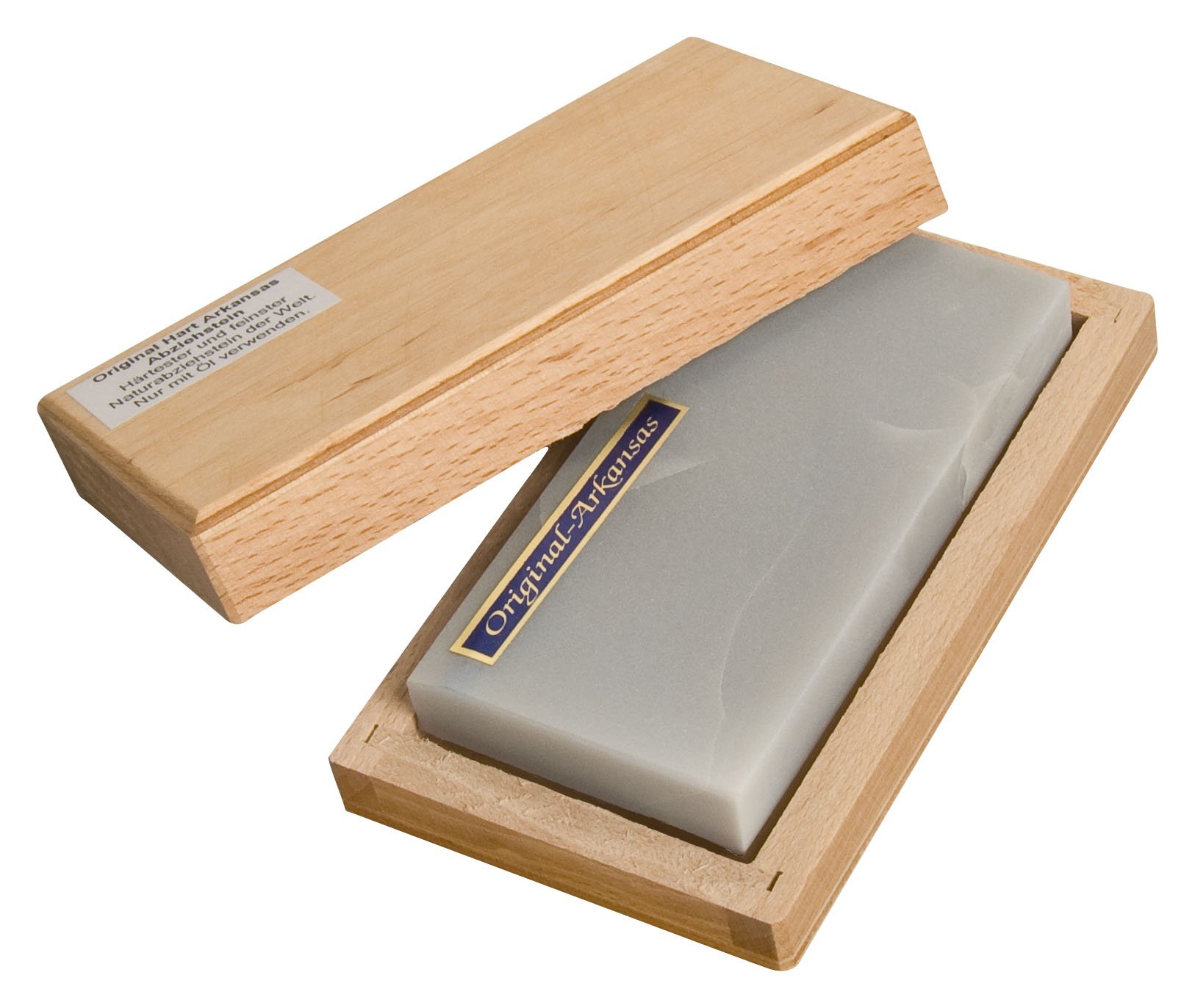 Kirschen 3706000 Arkansas Sharpening Stone, Grey