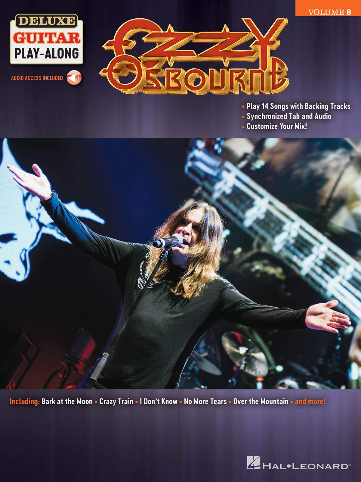 Ozzy Osbourne Deluxe Guitar Play-Along Volume 8 Book/Online Audio