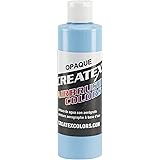Createx Colors Paint for Airbrush, 8 oz, Opaque Sky Blue