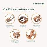 Baskerville Classic Basket Muzzle Size 3 for Dogs Treats Pant Drink Prevent view 4