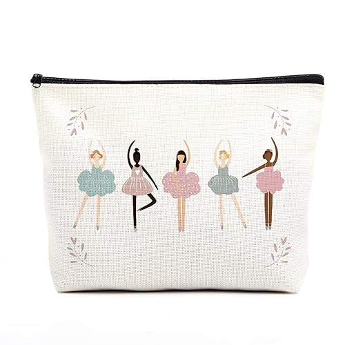 fkovcdy Dance Bag, Ballerina Makeup Bag, Dance lover Gifts, ballet