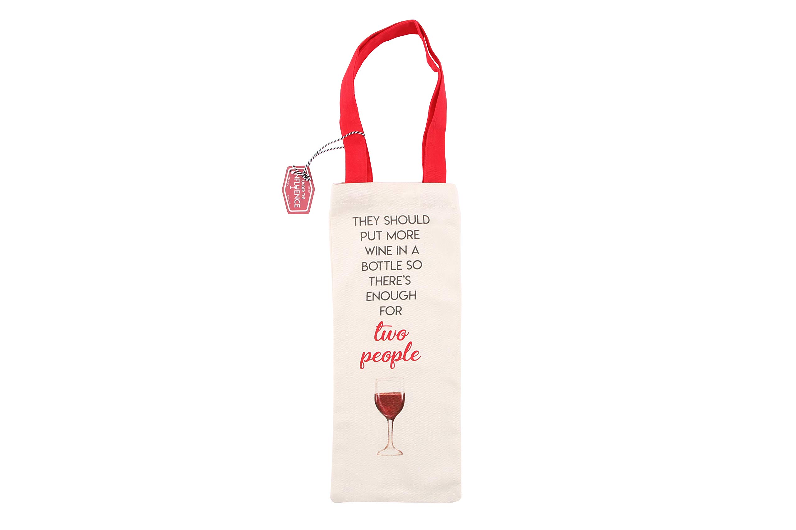 CGB Giftware Wine For Two People Wine Bottle Bag - GB02360