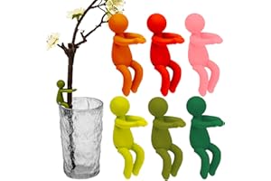 SINSETU 6 Pcs Plant Propagation Friends, Plant Propagation Buddy, Plant Cutting Holder for Shoots, Sprouts and Stems, Cute Plant Propagation Support Growth Tool for Indoor Garden
