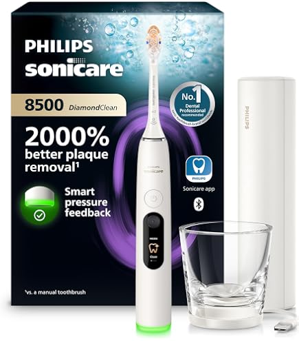 Amazon.com: Philips Sonicare 9900 Prestige Electric Toothbrush, 1