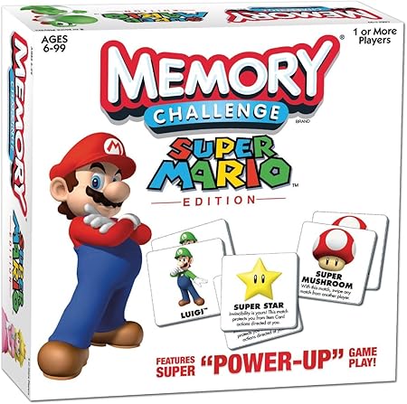 Amazon スーパーマリオ メモリーチャレンジ メモリーゲーム 神経衰弱 絵合わせ 並行輸入品 おもちゃ おもちゃ