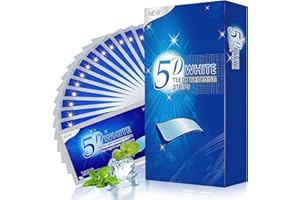 OETUIOW 28Pcs Teeth Whitening Strips, White Strips for Teeth Whitening, Whitening Strips for Teeth Sensitive, Teeth Whitener Clean Teeth Safely, Coffee, Wine, Tobacco Stains Remover, Reveal A Brighter Smile