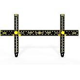 Hang It Perfect Pro Picture Frame Wall Hanging Tool with Level, 24 inch | Adjustable, Black Metal, Photo Framing Tools