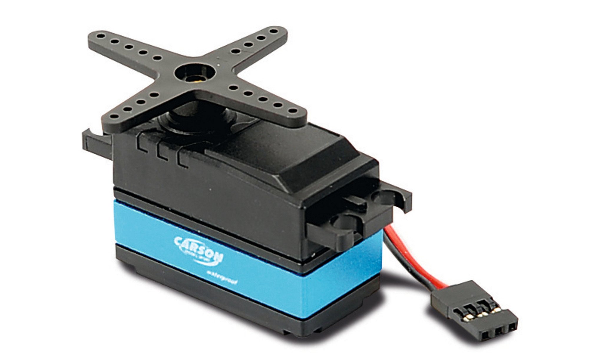 Carson 500502035 Servo CS-3 Low Profile Waterproof MG/JR, 3 kg