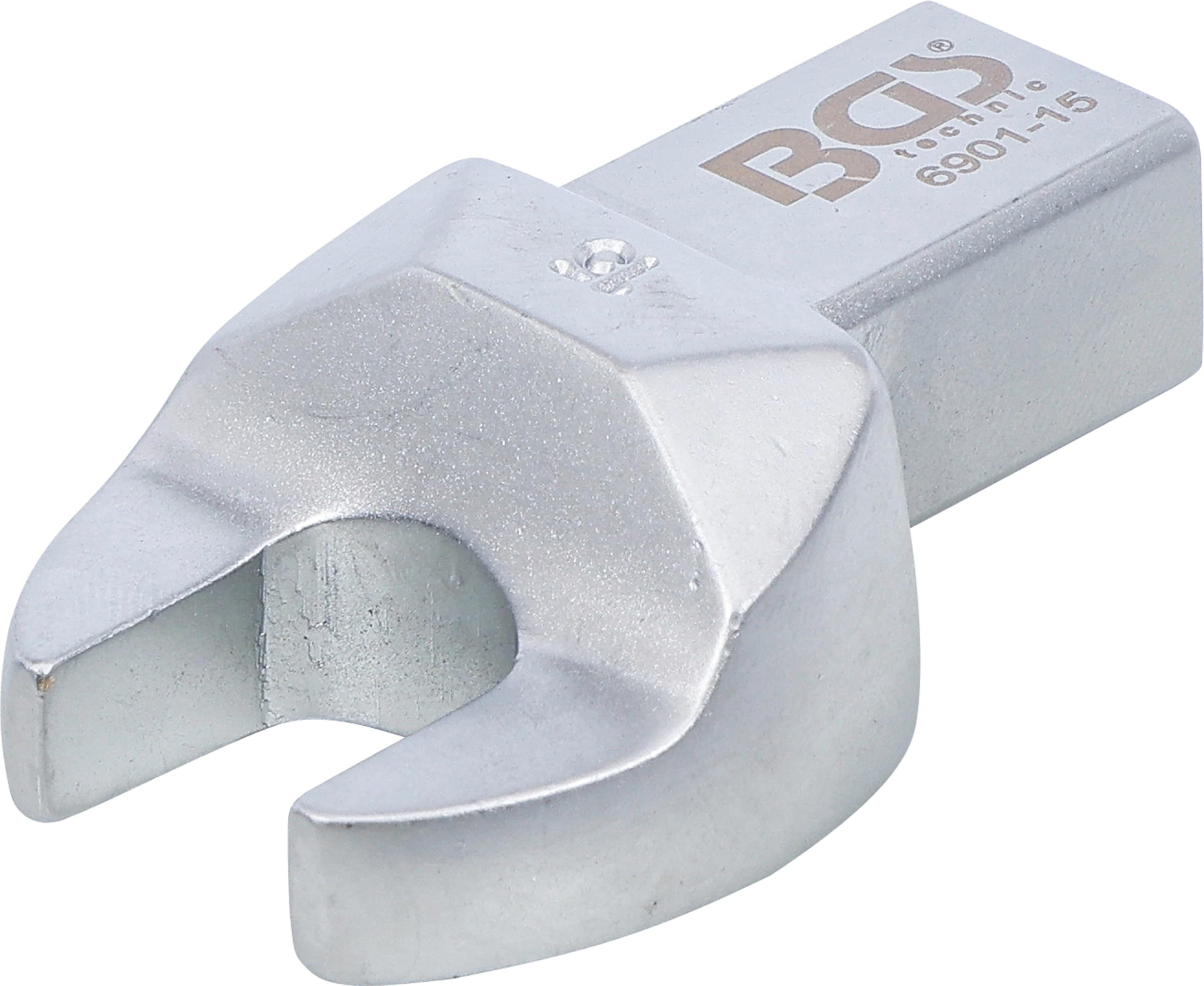 BGS 6901-15 | Open-End Push Fit Spanner | 15 mm | Square Size 14 x 18 mm