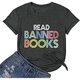 Book Lover Shirts for Women Reading T-Shirt Gifts for Teacher Librarian Readers Bookworms Bibliophile