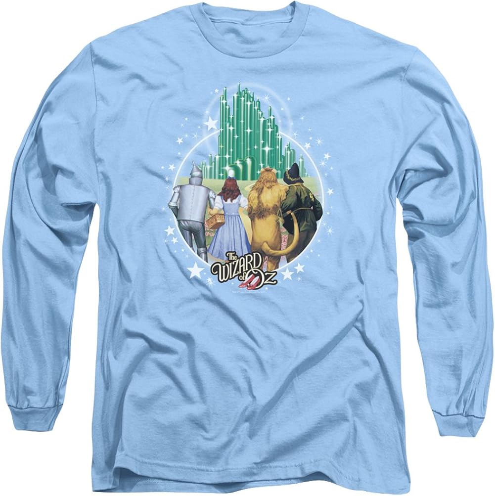 Amazon.com: A&E Designs The Wizard of Oz T-Shirt Emerald City Long Sleeve Shirt: Clothing