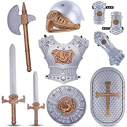 Medieval Knight in Shining Armor, Kids Crusader