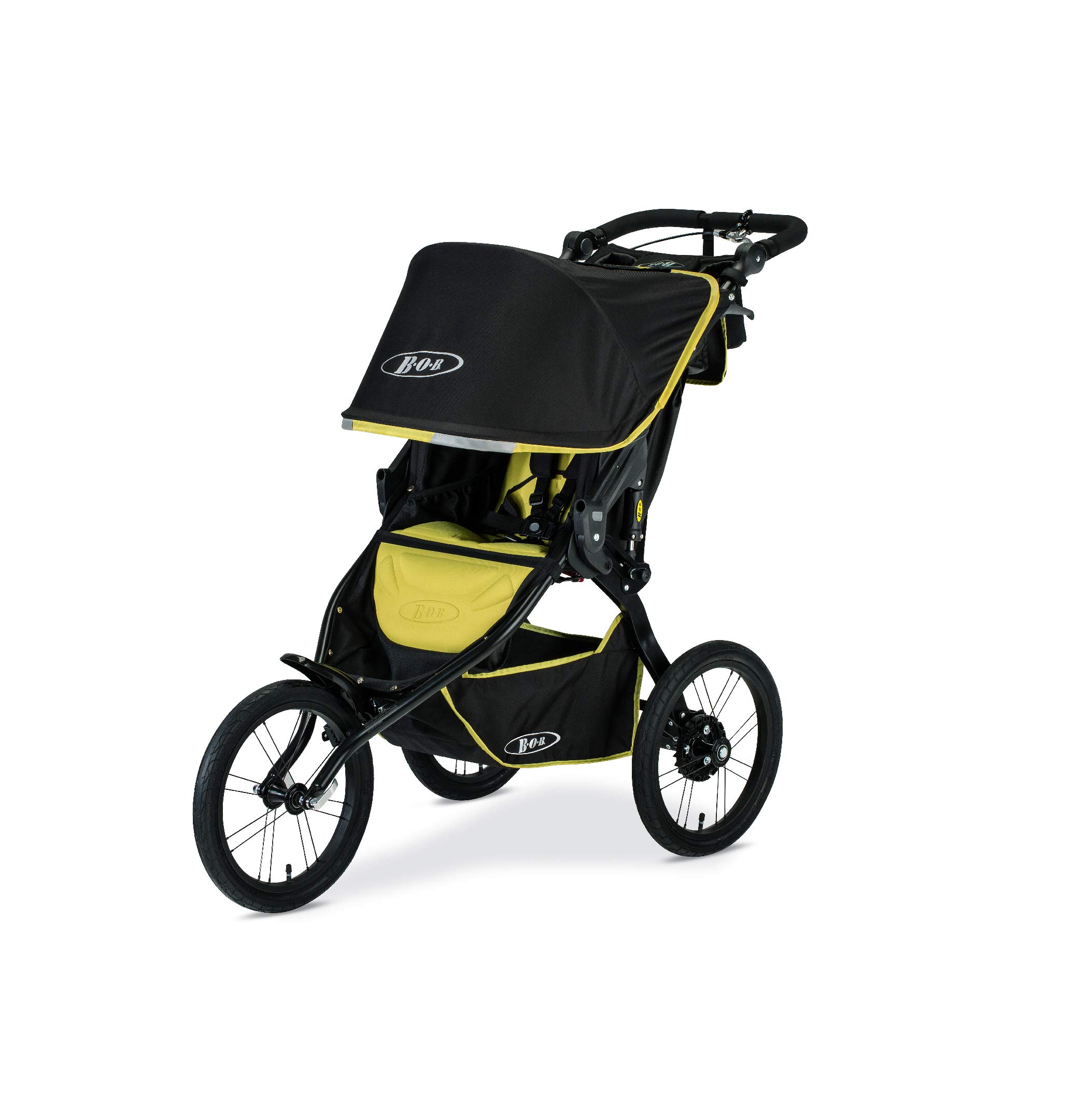 bob double stroller fixed front wheel