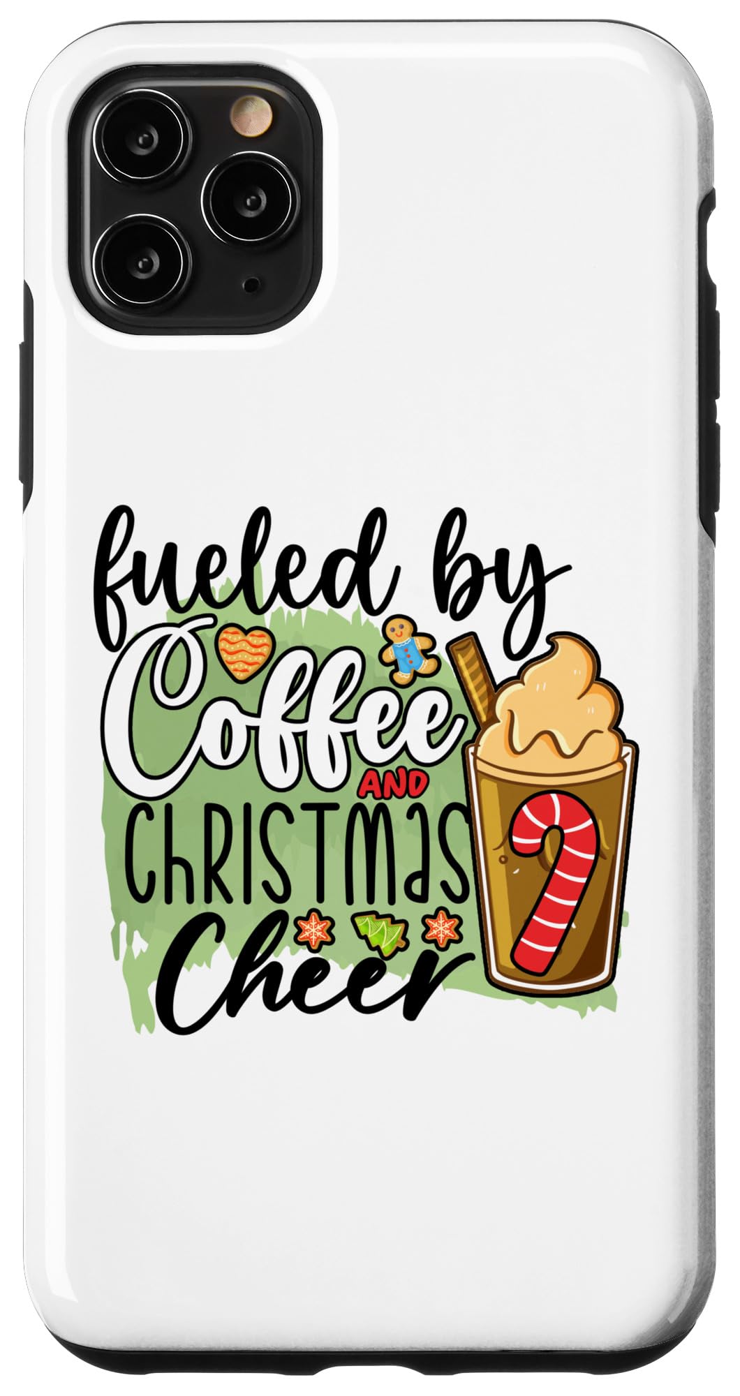 iPhone 11 Pro Max Coffee Enthusiast is Caffeine Lover is Christmas Coffee Case