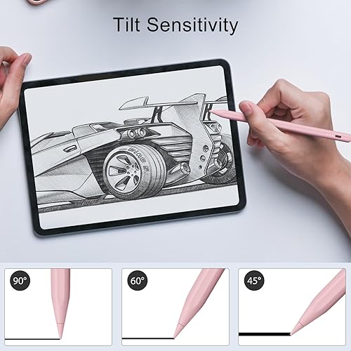 Stylus Pen for iPad, 13 mins Fast Charge for Apple iPad Pencil