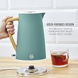Swan Nordic Cordless Jug Kettle 1.7L 3KW Fast Boil Green SK14610GREN view 4