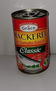 Grace Mackerel in Tomato Sauce (Classic) 10 Pack x 5.5oz