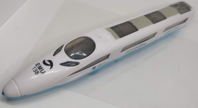 NGS Battery Operated Speed Bullet Train with Light & Music for Kids