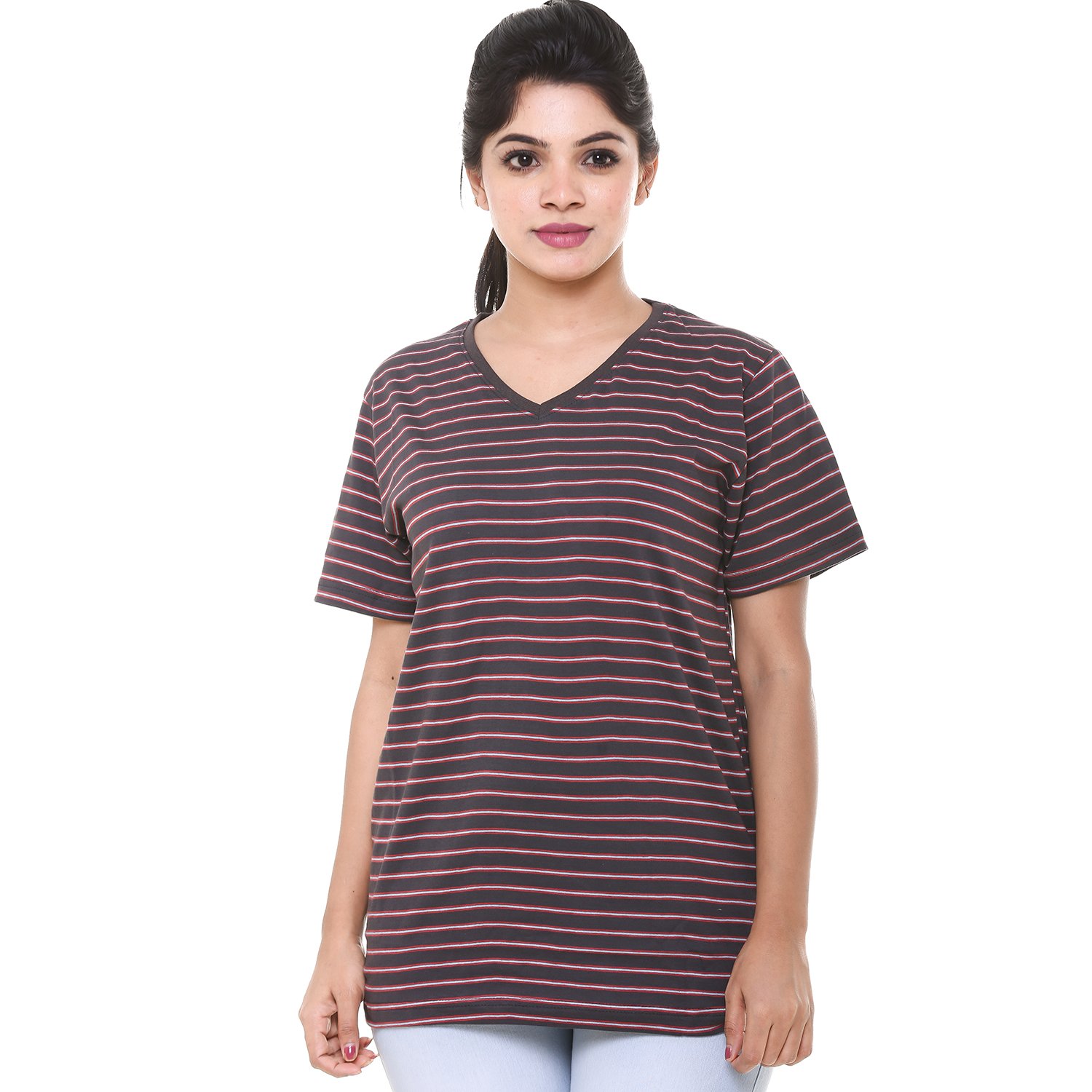 easy 2 wear womens t-shirts (size s to 4xl) loose and long fit t-shirt