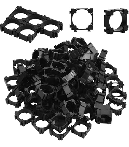 Battery Holder, 100pcs 18650 Lipo Battery Combine Holder, DIY Battery