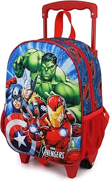 mochila ruedas vengadores