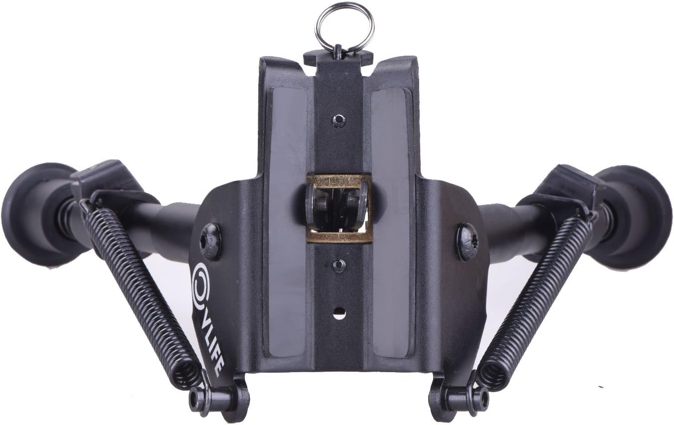 CVLIFE 6-9 Inches Tactical Rifle Bipod Adjustable Spring Return with Adapter : Sports & Outdoors