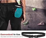 Rhino Valley Climbing Chalk Bag, No Leak Drawstring, Adjustable Belt, Carabiner view 4