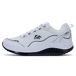 QAUPPE Men's Shoes Walking Arch Support Orthotic