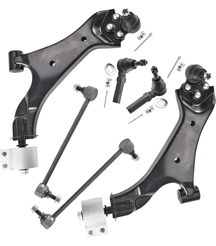 TRQ Front Lower Control Arm Set For 2018-2023 Chevrolet Equinox GMC Terrain – PSA72754