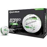 TaylorMade SpeedSoft Golf Balls, Maximum Distance with Ultra-Soft Feel, Perfect for Off the Tee and Around the Green
