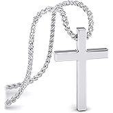 SERASAR Premium Necklace Men [Lord] | Stainless 316L Surgical Steel | Waterproof | Solid Chain | Secure Clasp | Three Colors | Jewelry Box Included