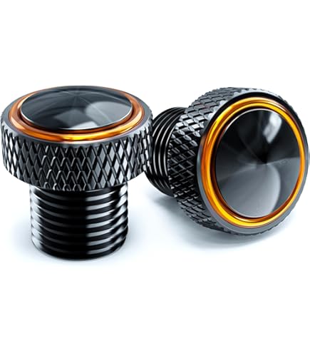 3-Piece Motorcycle Mirror Hole Plugs M10x1.25 - Aluminum Alloy Screws For Yamaha Honda Kawasaki