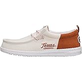 HEYDUDE Wally Funk Texas Longhorns Wheat/Burnt Orange Size 13, Mens Shoes, Slip-on Loafers, Comfortable & Light-Weight
