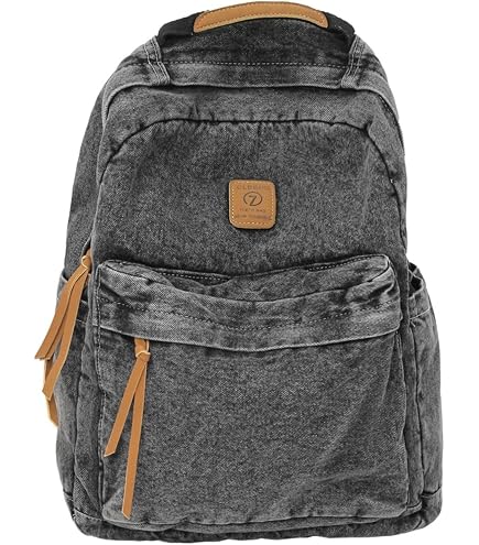 Amazon.com: KAOBIO Denim Backpack for Women Men Vintage Grunge