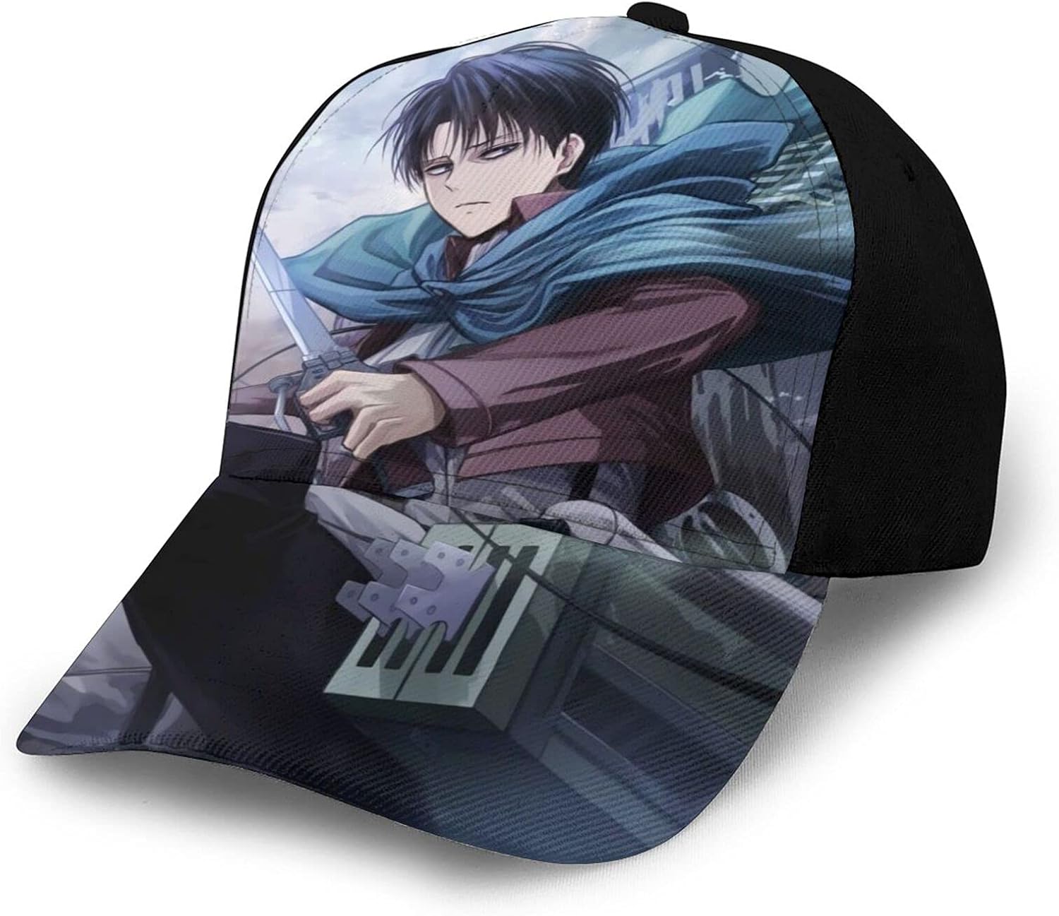 Gorra unisex ajustable para camionero Attack(-On-), de Titan Levi para