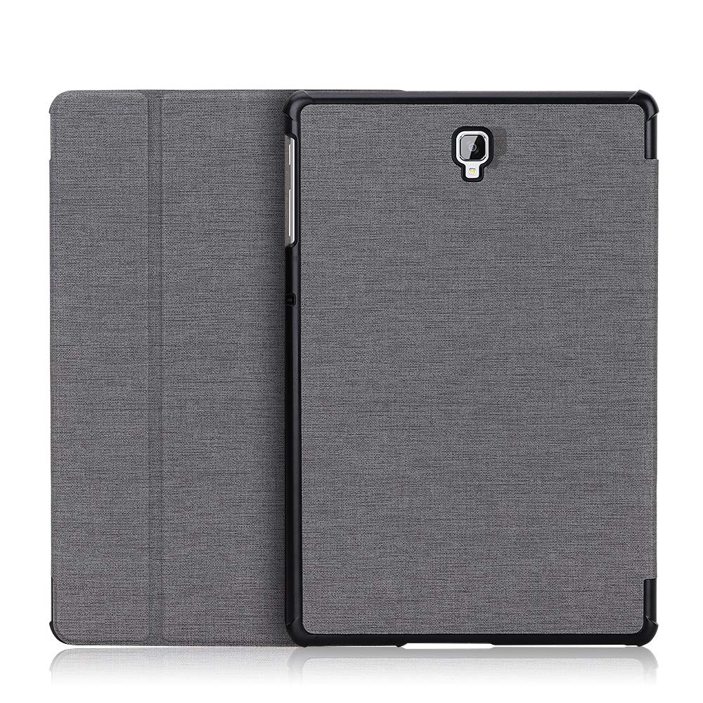 Foluu 2018 Samsung Galaxy Tab A 10.5 inch Case, Smart Cover Slim Trifold Stand Case with Auto Wake/Sleep for Samsung Galaxy Tab A 10.5 SM-T590 (Wi-Fi) / SM-T595 (LTE) Tablet (Gray)